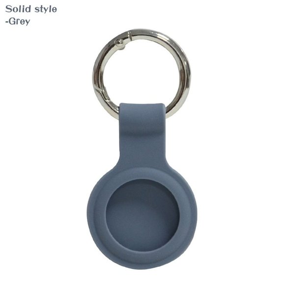 Silicone Case for Airtags with Keychain, Protective Cover for Apple Air tag Key - Picture 15 of 16